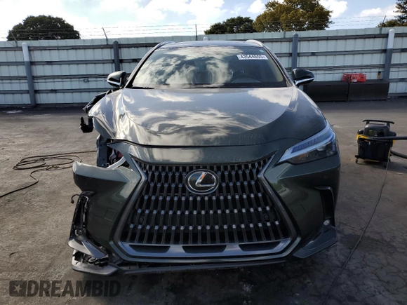 2025 Lexus NX with VIN 2T2GDCAZXSC019614, listed as a Copart auction lot 43544655 with 10,197 mi miles and Salvage Title. Bid and sale history available at carsss.com. Image 5.