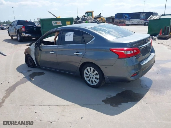 2017 Nissan Sentra SV with VIN 3N1AB7AP8HL644477, listed as a IAAI auction lot 41516961 with 1 mi miles. Bid and sale history available at carsss.com. Image 3.
