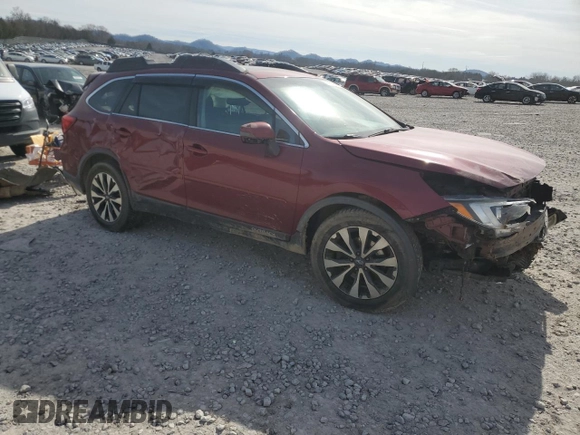 2017 Subaru Outback Limited with VIN 4S4BSEKC1H3260999, listed as a Copart auction lot 45914545 with 165,676 mi miles and Salvage title. Bid and sale history available at DreamBid. Image 4.