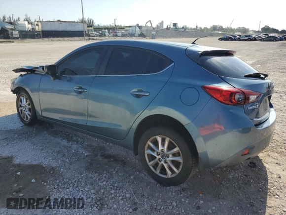 2015 Mazda 3 i Touring with VIN 3MZBM1L70FM202741, listed as a Copart auction lot 57301435 with 78,480 mi miles and Salvage title. Bid and sale history available at DreamBid. Image 2.