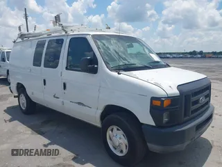 2011 Ford Econoline Cargo Commercial with VIN 1FTNE2EL4BDA70800, listed as a IAAI auction lot 42523533 with 139,962 mi miles and . Bid and sale history available at DreamBid. Image 1.