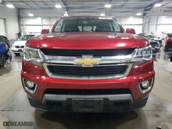 2018 Chevrolet Colorado 4WD LT with VIN 1GCGTCENXJ1168008, listed as a Copart auction lot 52920815 with 80,425 mi miles and Salvage Title. Bid and sale history available at carsss.com. Image 5.