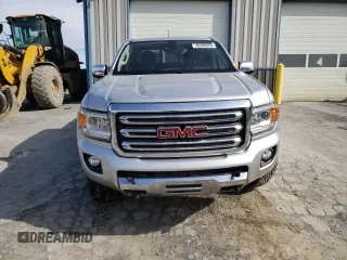 2017 GMC Canyon 4WD SLT with VIN 1GTP6DE13H1176973, listed as a Copart auction lot 46206954 with 99,050 mi miles and Salvage Title. Bid and sale history available at carsss.com. Image 5.