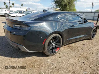 2018 Chevrolet Camaro 2LT with VIN 1G1FD1RX9J0139073, listed as a Copart auction lot 72998054 with 106,415 mi miles and Salvage Title. Bid and sale history available at carsss.com. Image 3.