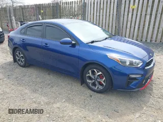 2020 Kia Forte LXS with VIN 3KPF24AD4LE245943, listed as a IAAI auction lot 41960919 with 105,833 mi miles. Bid and sale history available at carsss.com. Image 1.