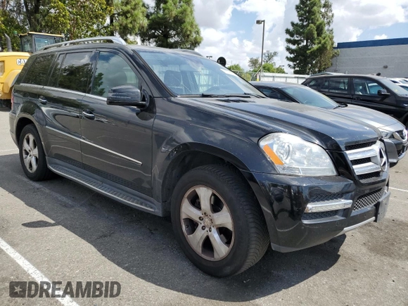 2012 Mercedes-Benz GL-Class GL 450 with VIN 4JGBF7BE0CA775272, listed as a Copart auction lot 71638564 with 287,936 mi miles and Clean Title. Bid and sale history available at carsss.com. Image 4.