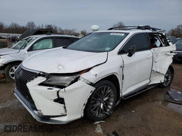 2019 Lexus RX 350 with VIN 2T2BZMCA8KC207105, listed as a Copart auction lot 40158103 with 6,842 mi miles and . Bid and sale history available at DreamBid. Image 1.
