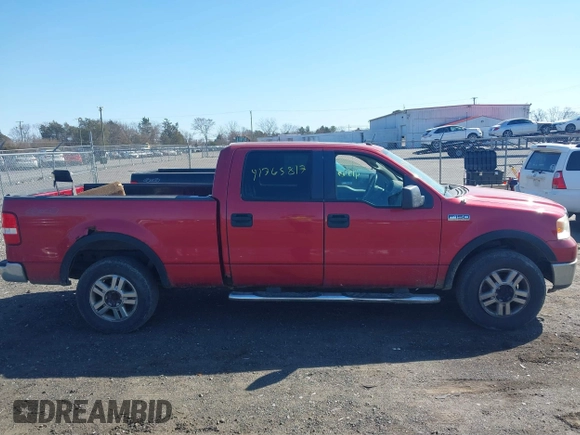 2008 Ford F-150 XLT with VIN 1FTPW14V78FA55613, listed as a IAAI auction lot 41765817 with 142,055 mi miles. Bid and sale history available at carsss.com. Image 13.