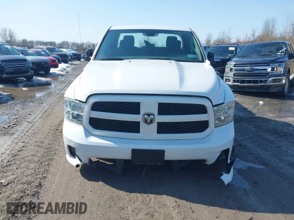 2018 Ram 1500 Express with VIN 1C6RR7FT4JS284558, listed as a IAAI auction lot 41649803 with 156,086 mi miles. Bid and sale history available at carsss.com. Image 12.