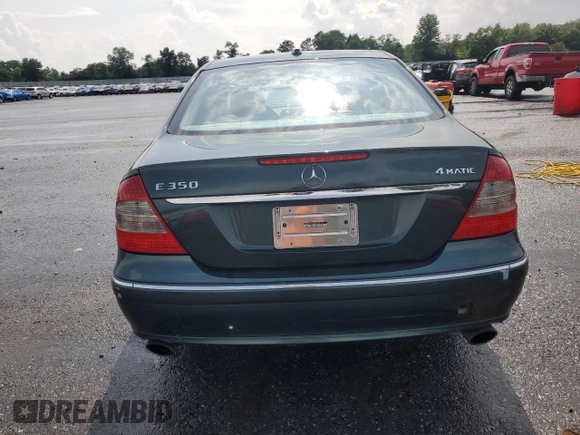 2008 Mercedes-Benz E 350 Luxury with VIN WDBUF87X18B197180, listed as a Copart auction lot 63061815 with Not provided miles and Clean title. Bid and sale history available at DreamBid. Image 6.