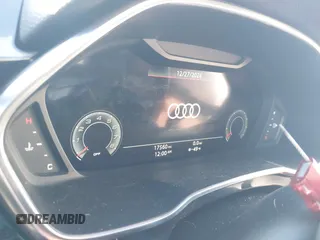 2023 Audi Q3 S line Premium Plus with VIN WA1EECF3XP1140582, listed as a IAAI auction lot 41271342 with 17,560 mi miles and . Bid and sale history available at DreamBid. Image 7.