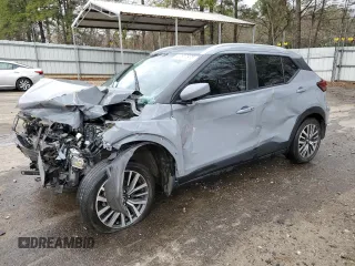 2023 Nissan Kicks SV with VIN 3N1CP5CVXPL496485, listed as a Copart auction lot 47537975 with 70,260 mi miles and Salvage Title. Bid and sale history available at carsss.com. Image 1.