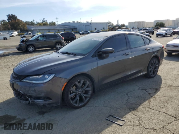2015 Chrysler 200 S with VIN 1C3CCCBB1FN558153, listed as a Copart auction lot 49737415 with 149,115 mi miles and Salvage Title. Bid and sale history available at carsss.com. Image 1.