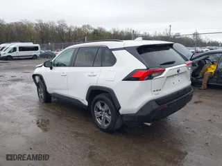 2024 Toyota RAV4 Hybrid LE with VIN 4T3LWRFVXRU130654, listed as a IAAI auction lot 41944040 with 7,255 mi miles. Bid and sale history available at carsss.com. Image 3.