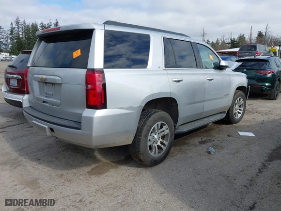 2020 Chevrolet Tahoe LT with VIN 1GNSKBKC9LR247708, listed as a IAAI auction lot 41732270 with 1 mi miles. Bid and sale history available at carsss.com. Image 4.