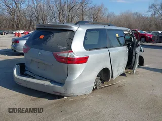 2015 Toyota Sienna XLE with VIN 5TDYK3DCXFS616362, listed as a IAAI auction lot 38882716 with Not Provided miles and . Bid and sale history available at DreamBid. Image 4.