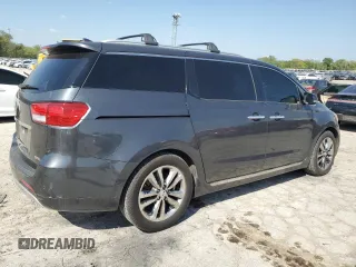 2017 Kia Sedona SX-L with VIN KNDME5C14H6271933, listed as a Copart auction lot 53614575 with 166,429 mi miles and Clean Title. Bid and sale history available at carsss.com. Image 3.