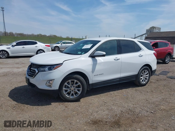 2019 Chevrolet Equinox LT with VIN 3GNAXKEV5KL268412, listed as a IAAI auction lot 42022214 with 81,513 mi miles and . Bid and sale history available at DreamBid. Image 17.