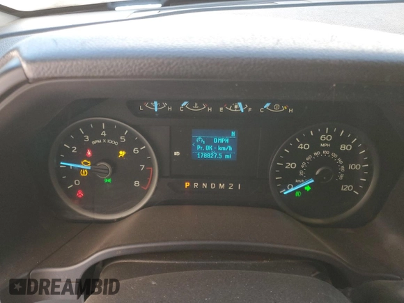 2019 Ford F-150 XL with VIN 1FTEW1EB2KKC81830, listed as a Copart auction lot 83880814 with 178,827 mi miles and Salvage Title. Bid and sale history available at carsss.com. Image 9.