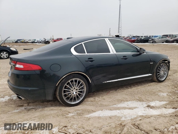 2011 Jaguar XF with VIN SAJWA0FB4BLR88001, listed as a Copart auction lot 89281175 with 127,051 mi miles and Salvage Title. Bid and sale history available at carsss.com. Image 3.