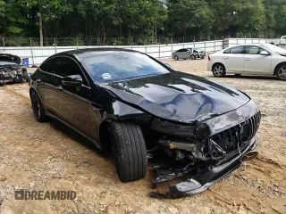 2021 Mercedes-Benz AMG GT 43 z VIN W1K7X5KB5MA039808, wystawiony jako Copart lot #63608354 z przebiegiem 18 253 mil mil oraz Szkody całkowita. Historia ofert i sprzedaży dostępna na DreamBid. Obrazek 10.