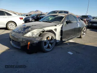 2007 Nissan 350Z with VIN JN1BZ34D27M504021, listed as a Copart auction lot 84696534 with 142,104 mi miles and Salvage Title. Bid and sale history available at DreamBid. Image 1.