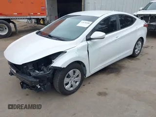 2016 Hyundai Elantra SE with VIN 5NPDH4AE6GH775864, listed as a IAAI auction lot 41870980 with 110,886 mi miles. Bid and sale history available at carsss.com. Image 19.