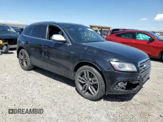 2014 Audi SQ5 Prestige with VIN WA1VGAFP3EA094219, listed as a Copart auction lot 53714945 with Not provided miles and Salvage title. Bid and sale history available at DreamBid. Image 4.