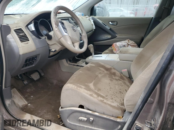 2009 Nissan Murano S with VIN JN8AZ18WX9W207406, listed as a Copart auction lot 51502925 with Not Provided miles and Salvage Title. Bid and sale history available at carsss.com. Image 7.