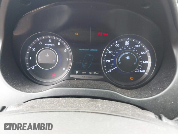 2014 Hyundai Azera Limited with VIN KMHFH4JG9EA419547, listed as a IAAI auction lot 41906777 with 134,100 mi miles and . Bid and sale history available at DreamBid. Image 7.