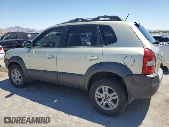 2006 Hyundai Tucson GLS with VIN KM8JN12DX6U375256, listed as a Copart auction lot 58896804 with 134,037 mi miles and Salvage Title. Bid and sale history available at carsss.com. Image 2.