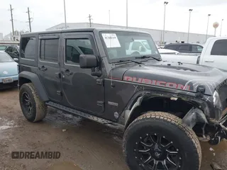 2018 Jeep Wrangler Unlimited Rubicon Recon with VIN 1C4BJWFG4JL827920, listed as a IAAI auction lot 41368319 with 110,835 mi miles and . Bid and sale history available at DreamBid. Image 14.