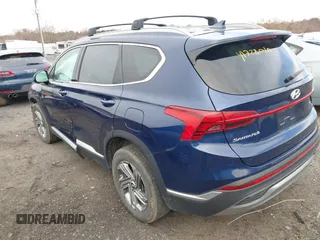 2022 Hyundai Santa Fe SEL with VIN 5NMS2DAJ8NH443618, listed as a IAAI auction lot 41728010 with 77,066 mi miles. Bid and sale history available at carsss.com. Image 3.