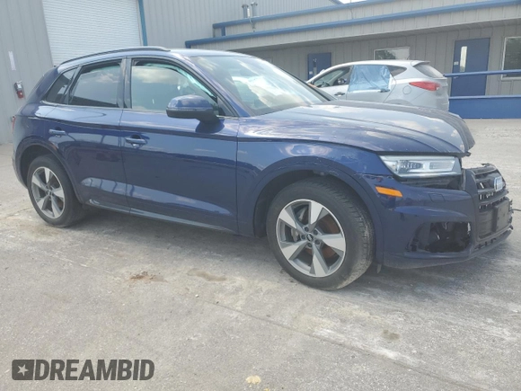 2020 Audi Q5 Premium with VIN WA1ANAFY4L2101702, listed as a Copart auction lot 60560175 with 75,309 mi miles and Clean title. Bid and sale history available at DreamBid. Image 4.