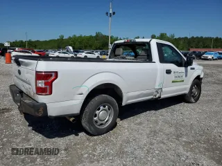 2018 Ford F-150 XL with VIN 1FTMF1CB2JKC31099, listed as a Copart auction lot 52078995 with 219,569 mi miles and Salvage title. Bid and sale history available at DreamBid. Image 3.