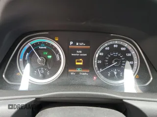 2020 Hyundai Sonata Hybrid Ultimate with VIN KMHL34JJ8LA013995, listed as a Copart auction lot 72614324 with 71,369 mi miles and Salvage Title. Bid and sale history available at carsss.com. Image 9.