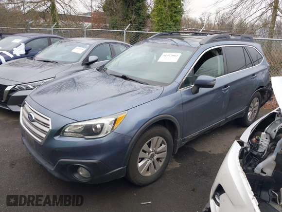 2016 Subaru Outback 2.5i Premium with VIN 4S4BSAHCXG3247005, listed as a IAAI auction lot 41372062 with 89,829 mi miles. Bid and sale history available at carsss.com. Image 17.