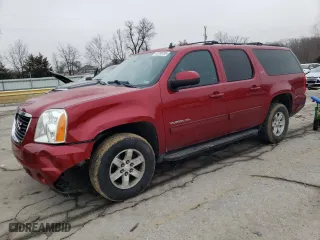2013 GMC Yukon XL SLT with VIN 1GKS2KE76DR360514, listed as a Copart auction lot 43706895 with 221,591 mi miles and Salvage Title. Bid and sale history available at carsss.com. Image 1.