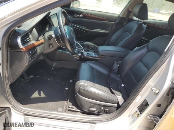 2017 Kia Cadenza Technology with VIN KNALC4J17H5091928, listed as a Copart auction lot 57755034 with 114,134 mi miles and Salvage Title. Bid and sale history available at carsss.com. Image 7.