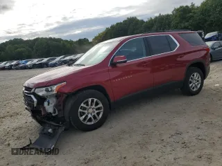 2019 Chevrolet Traverse LT Cloth with VIN 1GNEVGKW8KJ270776, listed as a Copart auction lot 71406024 with 85,523 mi miles and Salvage Title. Bid and sale history available at carsss.com. Image 1.