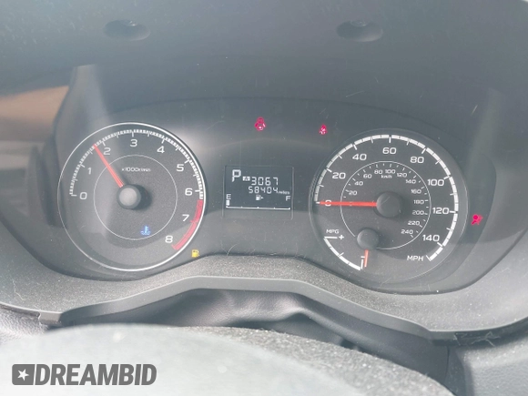 2019 Subaru Impreza z VIN 4S3GKAA60K3623329, wystawiony jako IAAI lot #42092482 z przebiegiem 58 404 mil mil oraz . Historia ofert i sprzedaży dostępna na DreamBid. Obrazek 7.