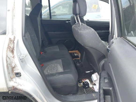 2012 Jeep Compass Latitude with VIN 1C4NJDEB1CD665541, listed as a IAAI auction lot 41476780 with 1 mi miles. Bid and sale history available at carsss.com. Image 8.