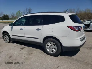 2017 Chevrolet Traverse LS with VIN 1GNKRFED9HJ180489, listed as a Copart auction lot 52387775 with Not provided miles and Salvage title. Bid and sale history available at DreamBid. Image 2.