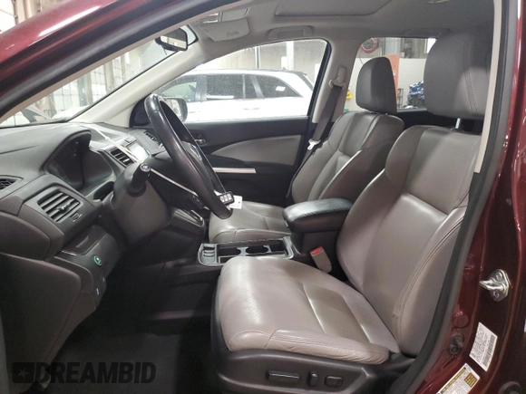 2015 Honda CR-V EX-L with VIN 5J6RM4H77FL017965, listed as a Copart auction lot 50800385 with 93,044 mi miles and Salvage Title. Bid and sale history available at carsss.com. Image 7.