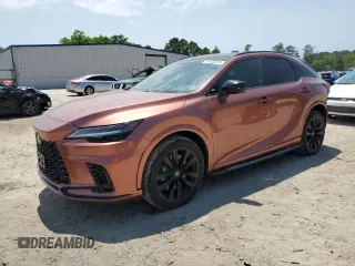 2024 Lexus RX 500h F Sport Performance с VIN 2T2BCMEA0RC012219, выставлен на аукционе Copart как лот 57439205 с пробегом 8 423 миль миль и Списание • Salvage title. История ставок и продаж доступна на DreamBid. Изображение 1.