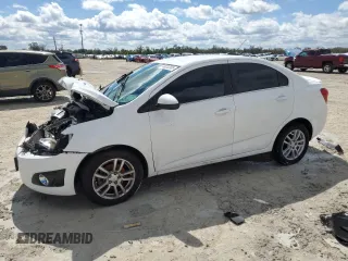 2016 Chevrolet Sonic LT with VIN 1G1JC5SH3G4178427, listed as a Copart auction lot 46332365 with Not provided miles and Salvage title. Bid and sale history available at DreamBid. Image 1.