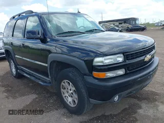 2004 Chevrolet Tahoe Z71 z VIN 1GNEK13ZX4R184775, wystawiony jako IAAI lot #42433671 z przebiegiem 77 019 mil mil oraz . Historia ofert i sprzedaży dostępna na DreamBid. Obrazek 1.