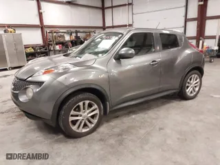 2012 Nissan Juke SL with VIN JN8AF5MV2CT113221, listed as a IAAI auction lot 41373795 with 166,149 mi miles. Bid and sale history available at carsss.com. Image 2.