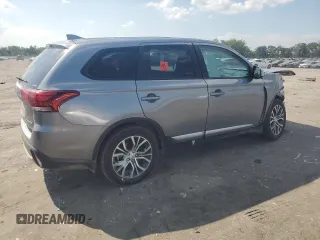 2018 Mitsubishi Outlander ES with VIN JA4AZ3A32JZ024831, listed as a Copart auction lot 62369645 with 91,599 mi miles and Salvage title. Bid and sale history available at DreamBid. Image 3.