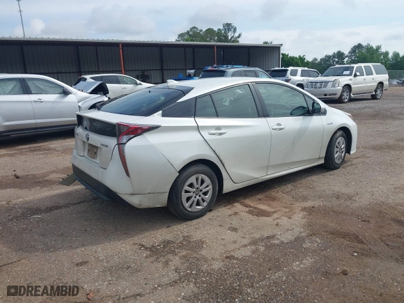 2016 Toyota Prius Two with VIN JTDKBRFU3G3523524, listed as a IAAI auction lot 42077253 with 293,150 mi miles. Bid and sale history available at carsss.com. Image 4.
